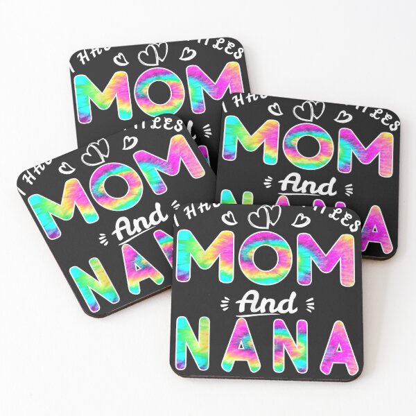 Item preview, I Have Two Titles Mom And Nana And I Rock Them Tie Dye T-Shirt designed and sold by Lukifo-Fluid.