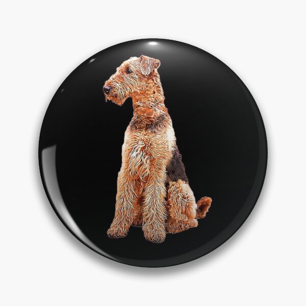 Artikelvorschau, Airedale Terrier, süßer Hund entworfen und verkauft von ElegantCat.
