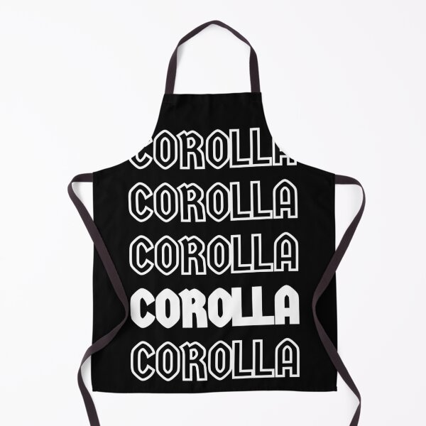 Item preview, Toyota Corolla text design repeat black and white designed and sold by Jdm-Knights.