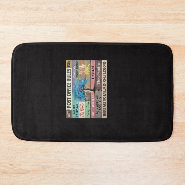 Item preview, Post Office Postal Workers Rules Tree Poster designed and sold by Bartolomej-1.