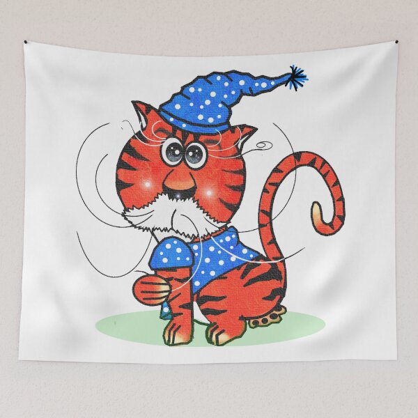 Item preview, Charming tiger  designed and sold by Shirley cute art .
