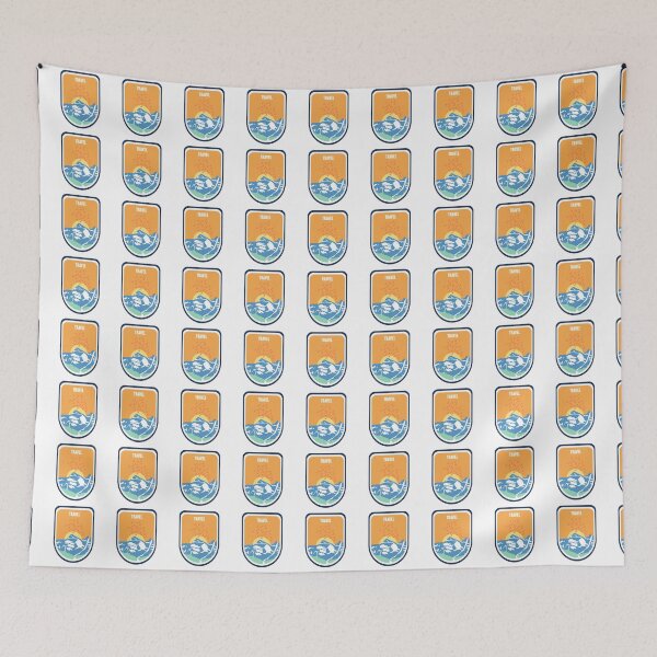 Item preview, Mountainous Sunset vibes designed and sold by Red-ElYoubi.