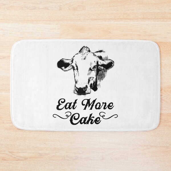 Item preview, Eat more cake cow funny gift for men, women and kid love cattle designed and sold by Titmit.