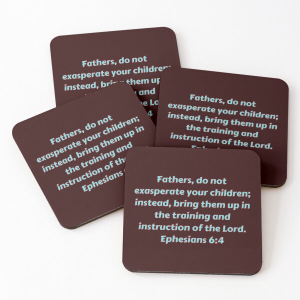 Item preview, Bible Verse Ephesians 6:4 designed and sold by Prayingwarrior.