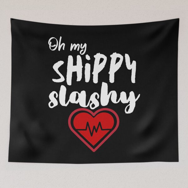 Item preview, Funny Oh My Shippy Slashy Heart Design For Fandoms designed and sold by StormyMuse.