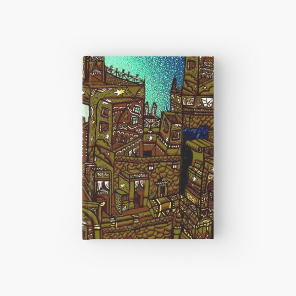 Cosmic city Hardcover Journal