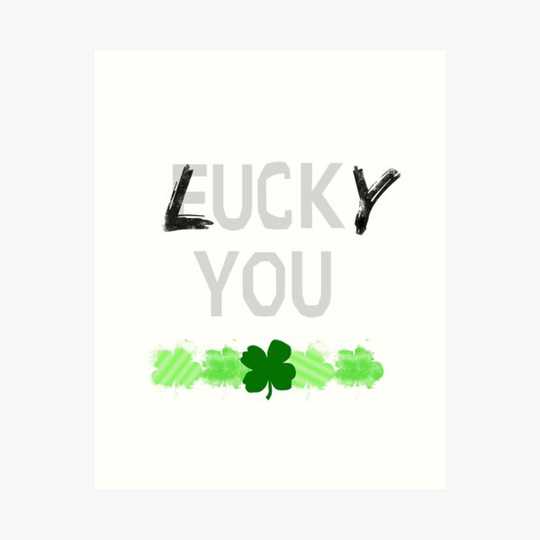 977 Lucky You Print Images, Stock Photos, 3D objects, & Vectors