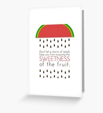 Sweetness Greeting Card