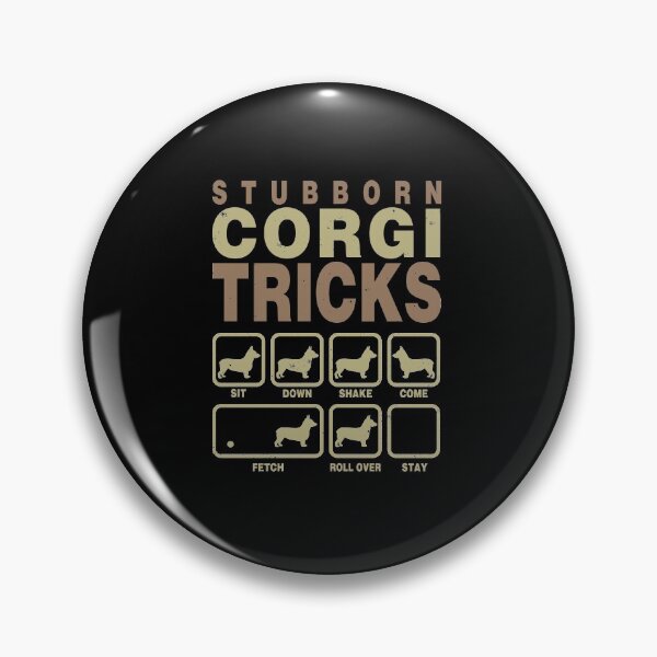 Item preview, Stubborn Funny Corgi Dog Tricks designed and sold by EverythingKawai.