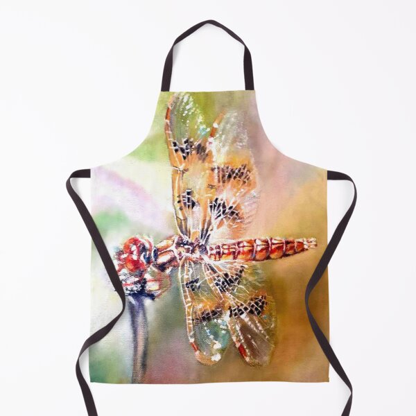 Item preview, Dragonfly Gold Shine Acrylic Painting designed and sold by ViewerEqualsPhoton.
