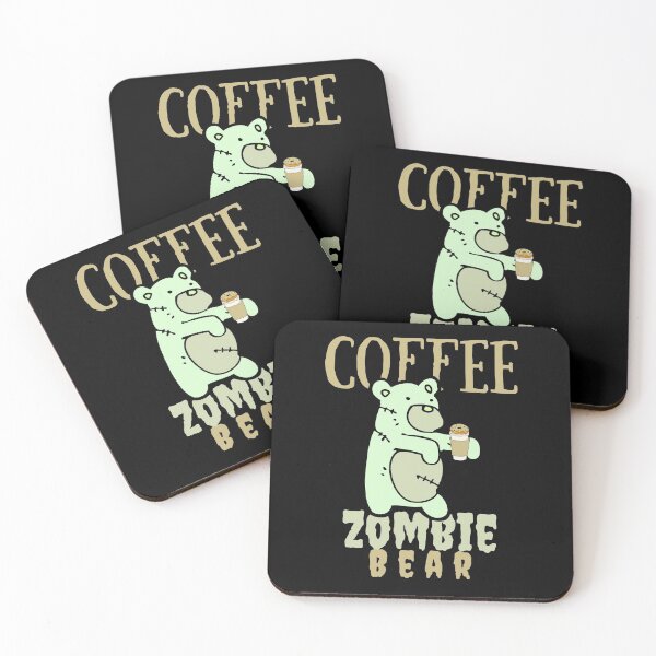 Item preview, Zombie Coffee Bear designed and sold by Mixture-DESIGN.