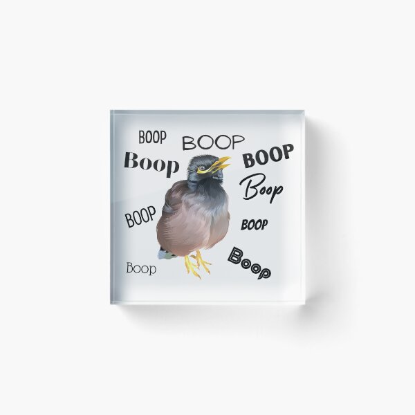 Item preview, Boop Boop Boop Boop from Nuggets the mynah our Big Fat Chicken designed and sold by Nuggetsthemynah.