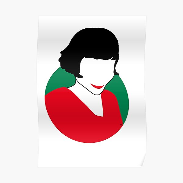 Affiche minimaliste d'Amélie Poulain Poster