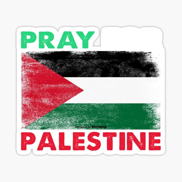 Pray For Palestine Stickers Redbubble
