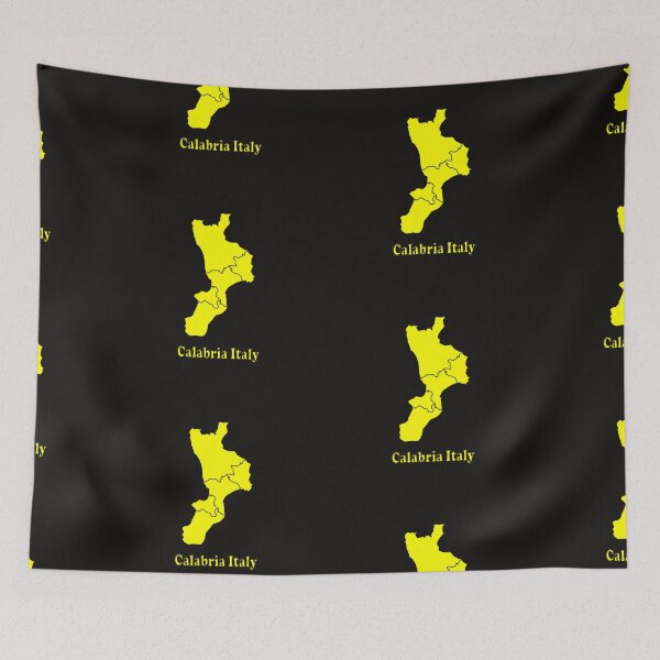 Item preview, Calabria Italy yellow black designed and sold by greyhotaka.
