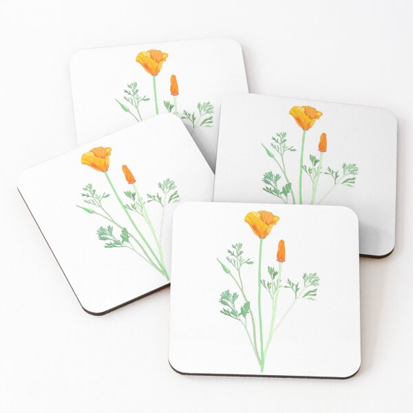 Item preview, California Poppy (Eschscholzia californica) designed and sold by Andie Janik.
