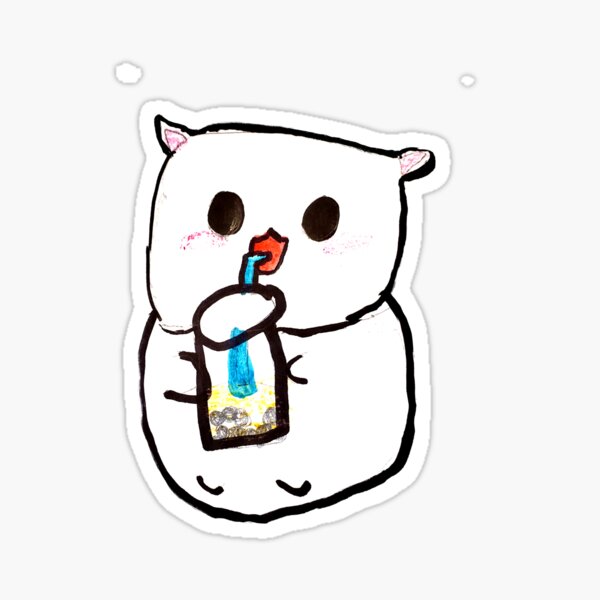 Item preview, Kawaii Boba Cat designed and sold by Hello  Riah.