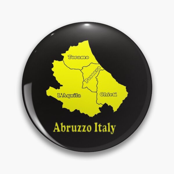Item preview, Abruzzo Italy yellow black designed and sold by greyhotaka.