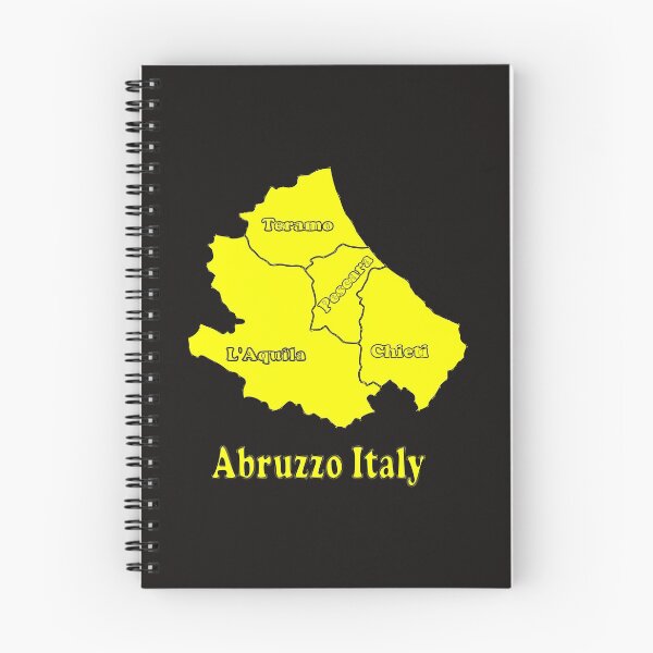 Item preview, Abruzzo Italy yellow black designed and sold by greyhotaka.