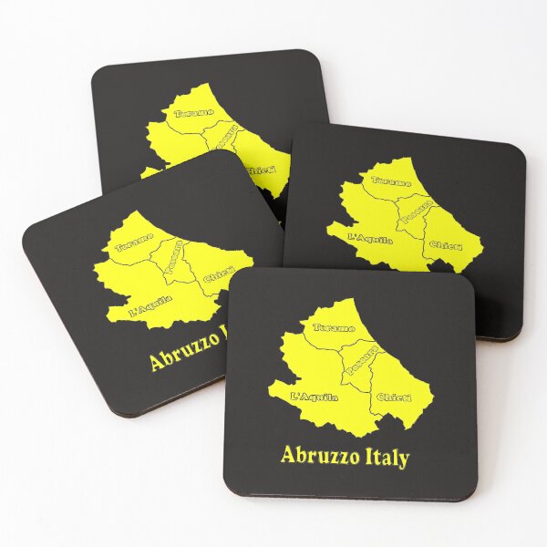 Item preview, Abruzzo Italy yellow black designed and sold by greyhotaka.