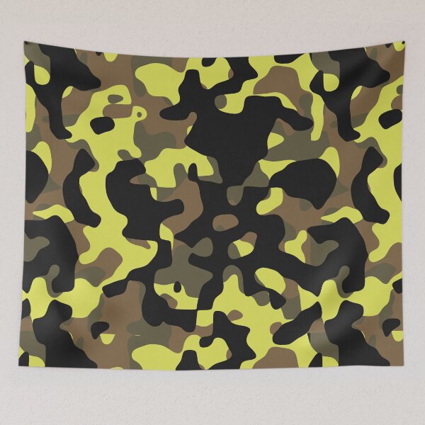 Item preview, Electric Lemonade Camouflage Pattern designed and sold by kayve.