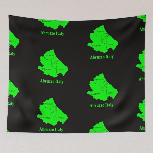 Item preview, Abruzzo Italy Green Black designed and sold by greyhotaka.