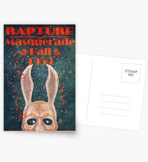 Bioshock - Masquerade ball 1959 Postcards