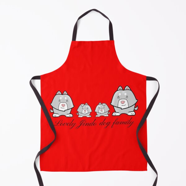 Item preview, Lovely Jindo dog family(4dog) designed and sold by K-boast.