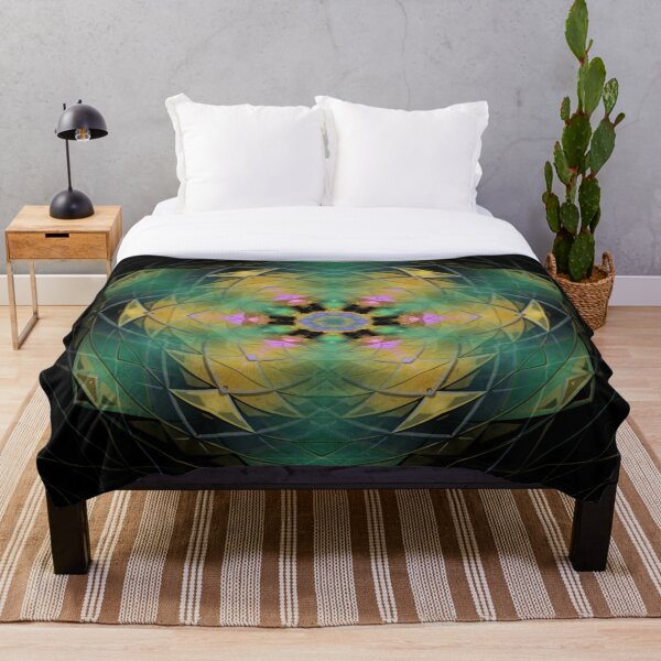 Item preview, Yellow Floral Mandala designed and sold by geodeart.