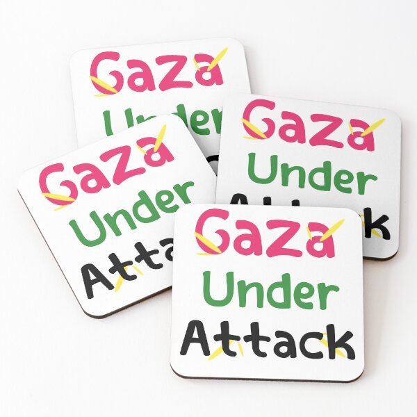 Item preview, Gaza under attack palastine free shirt designed and sold by Herodz.