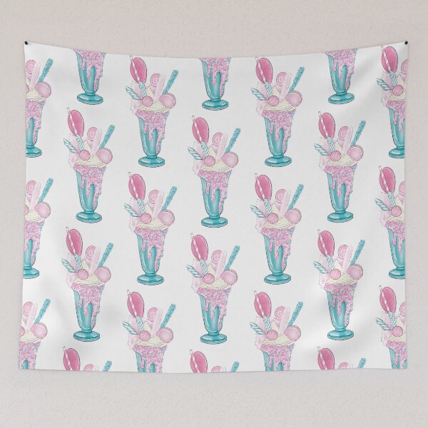 Item preview, Unicorn inspiren cocktail fashion illustration designed and sold by Lalanacliparts.
