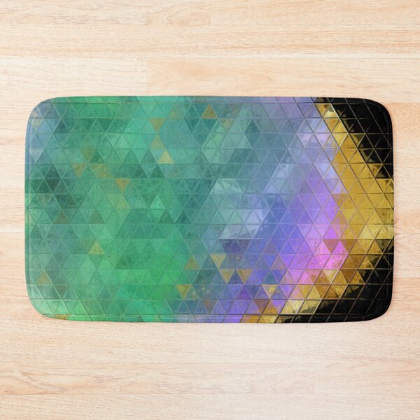 Item preview, Green Crystal Southwest Mosaic Geode designed and sold by geodeart.