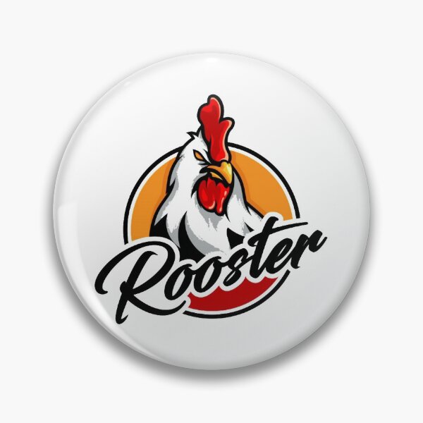 Item preview, angry rooster mascot logo designed and sold by romio006.