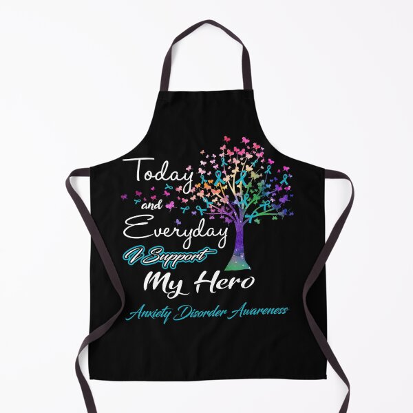 Item preview, Anxiety Disorder Awareness Today and Everyday I Support My Hero designed and sold by ElizabethS809.