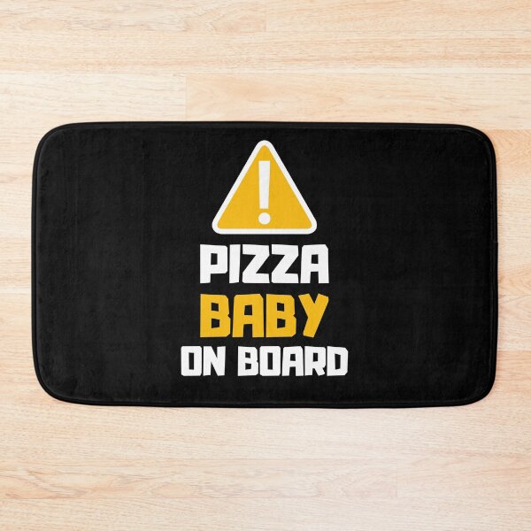 Item preview, Warning Sign: Pizza Baby On Board designed and sold by daguilon.
