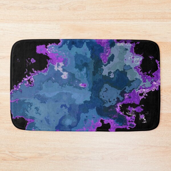 Item preview, Blue Geode Watercolor Crystal designed and sold by geodeart.