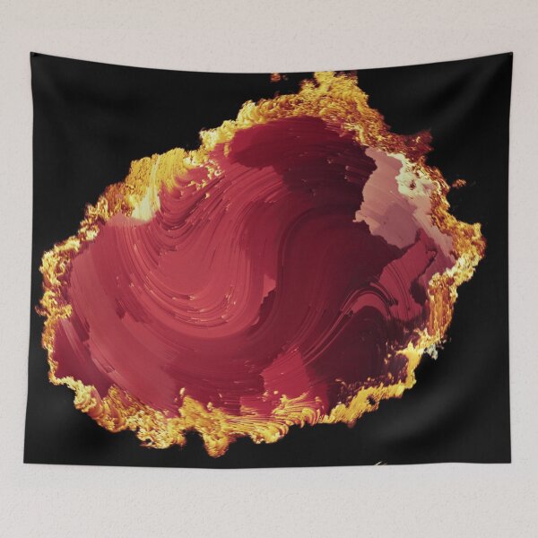 Item preview, Ruby July Birthstone Crystal Gemstone designed and sold by geodeart.