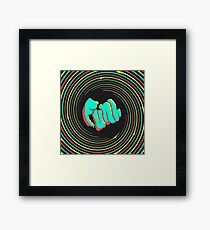Funh Square Logo (pillow looks cool) Framed Print