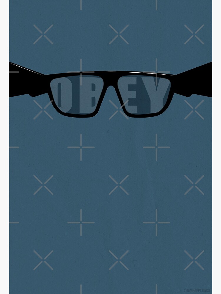 They Live Sunglasses Art Print For Sale By Happytoast Redbubble 2106