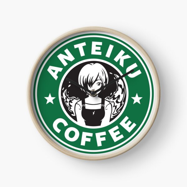 Anteiku Café Logo - Touka Version Clock