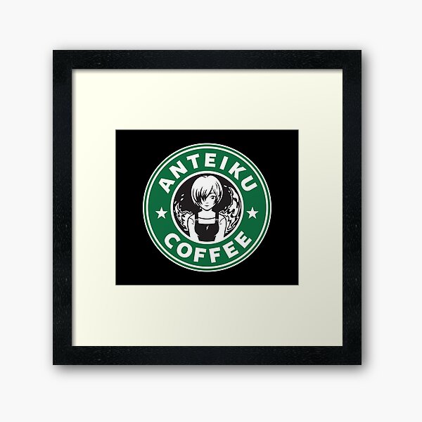 Anteiku Café Logo - Touka Version Framed Art Print