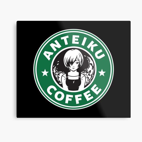 Anteiku Café Logo - Touka Version Metal Print