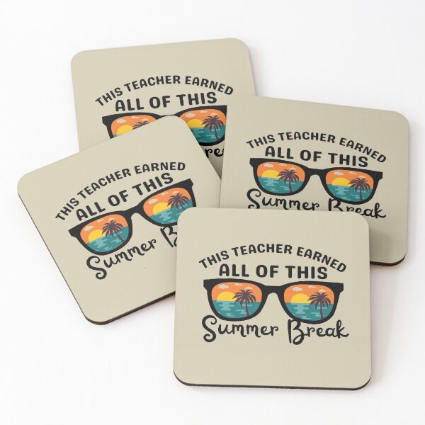 Item preview, This Teacher Earned All Of This Summer Break Teacher Life designed and sold by brooklyntowner.