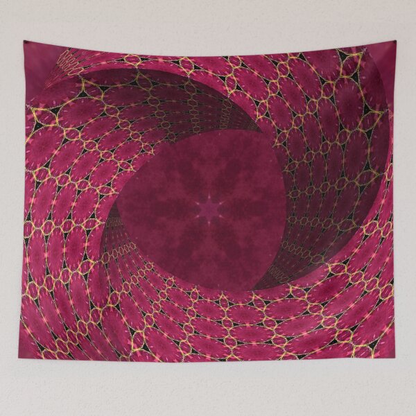 Item preview, Ruby Red Abstract July Birthstone designed and sold by geodeart.
