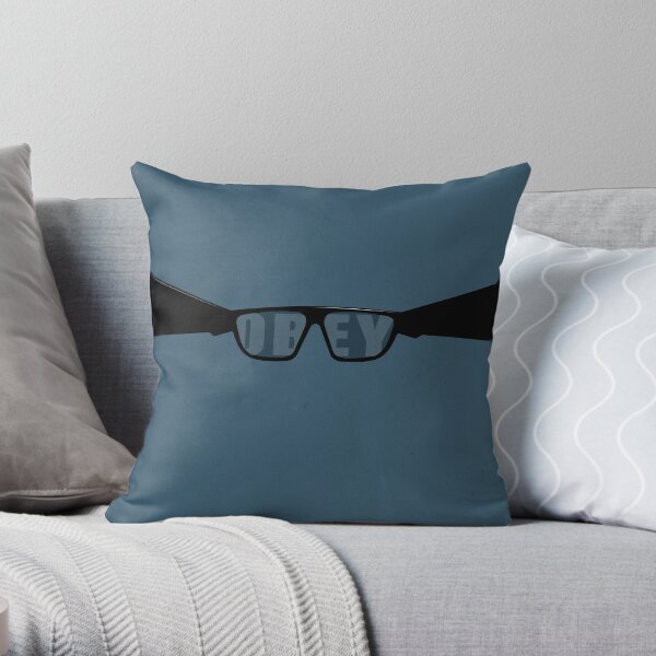 They Live Sunglasses Throw Pillow