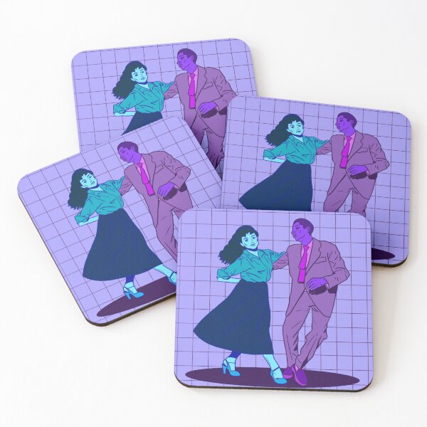 Item preview, Swing Dancing Couple designed and sold by AudreyBagelArt.