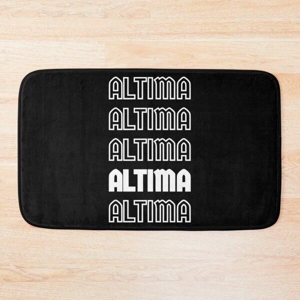 Item preview, Nissan Altima text design repeat black and white designed and sold by Jdm-Knights.