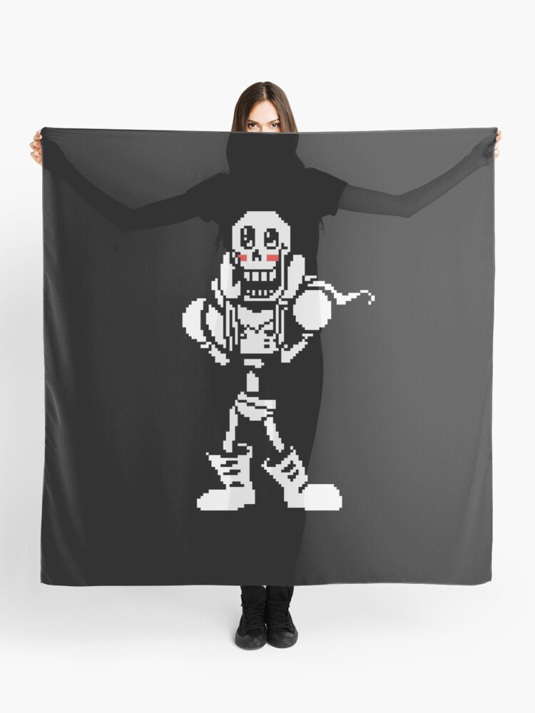 Undertale Kawaii Papyrus Scarf By Discordantly Redbubble