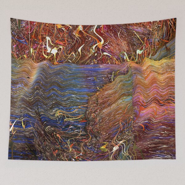 Item preview, Alien Cascades - Fine Art Print designed and sold by khals1.