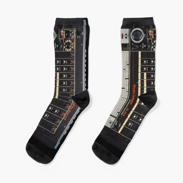 Roland TR-808 Drum Machine - Analog Hip Hop Icon Socks